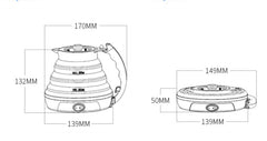 Foldable Electric Kettle With 700W Power