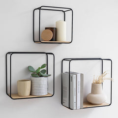 Punch-free Wall-mounted Iron Storage Folding Storage Rack