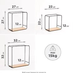 Punch-free Wall-mounted Iron Storage Folding Storage Rack